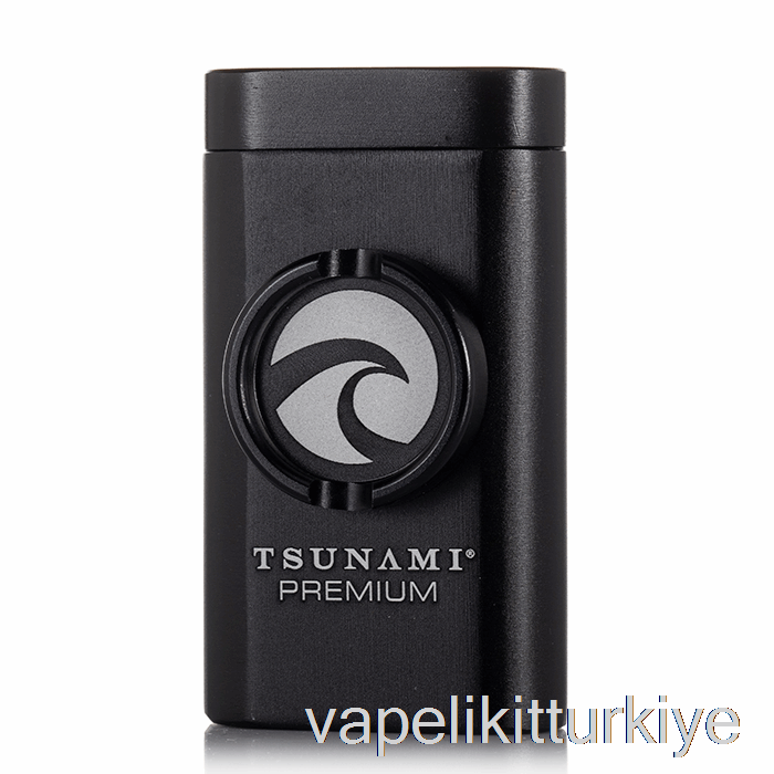 Vape Elektronik Sigara Tsunami Sığınağı Ve öğütücü Siyah